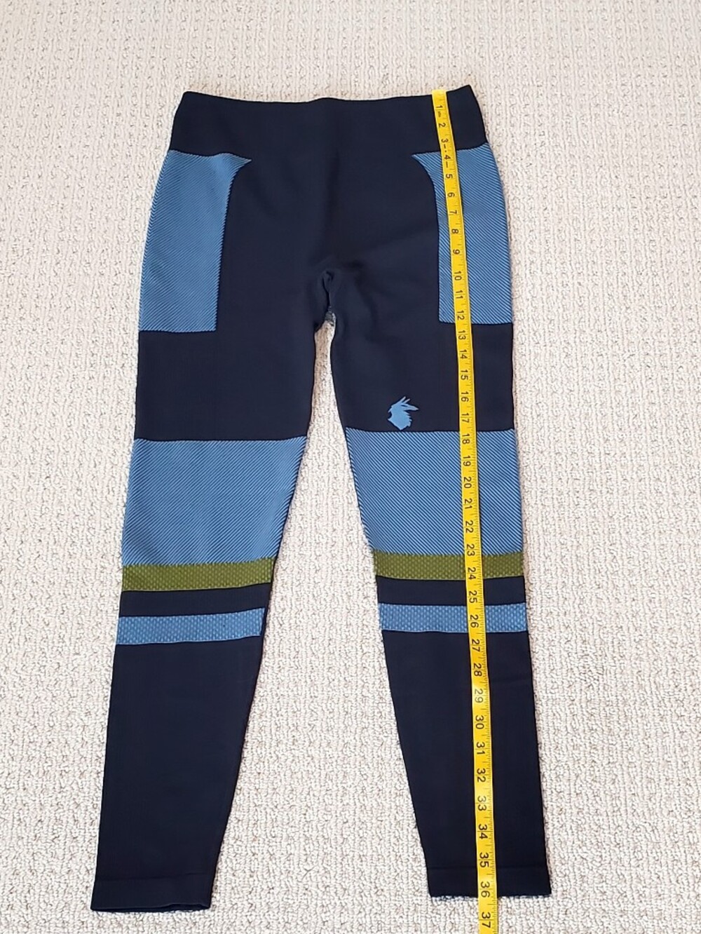 Cotopaxi Debajo Seamless Colorblock Baselayer Tights, Blue, Wm M/L, LIKE NEW - Picture 11 of 15
